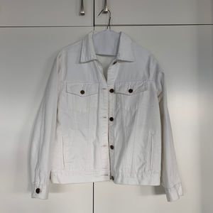 Amuse Society white Denim Jacket